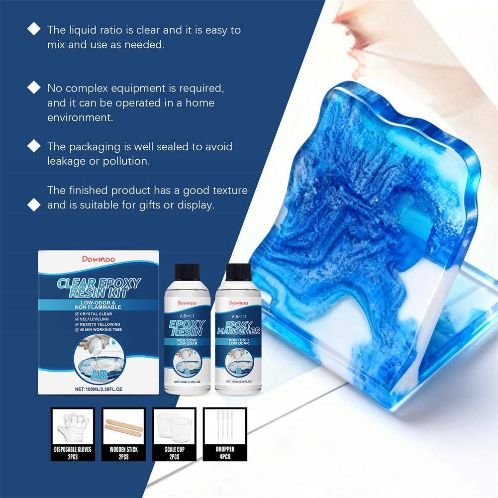 DIY Kristallklares Epoxidharz  – Resin Jewelry Kit Bewertung und Preis