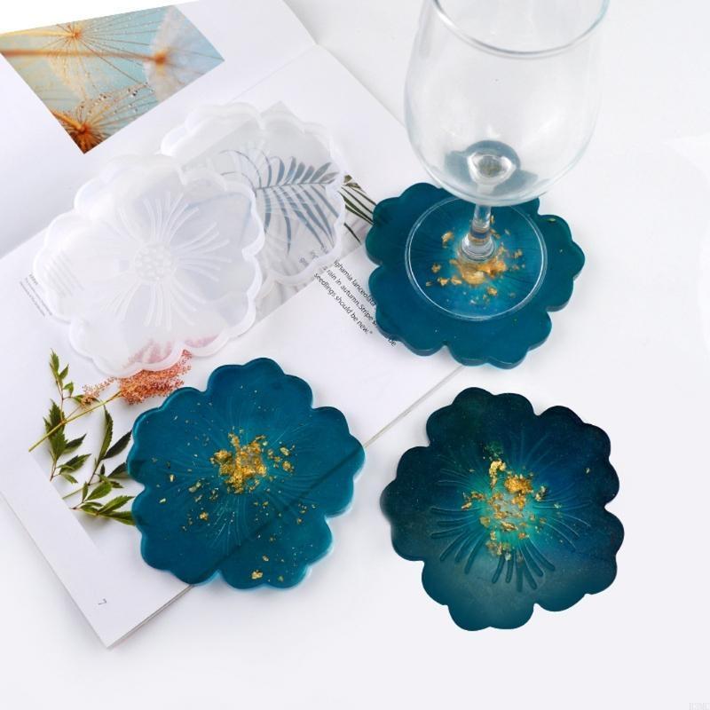 R3MC 2PCS DIY Blumenform Silik – Geode Mold Silicone Bewertung und Preis
