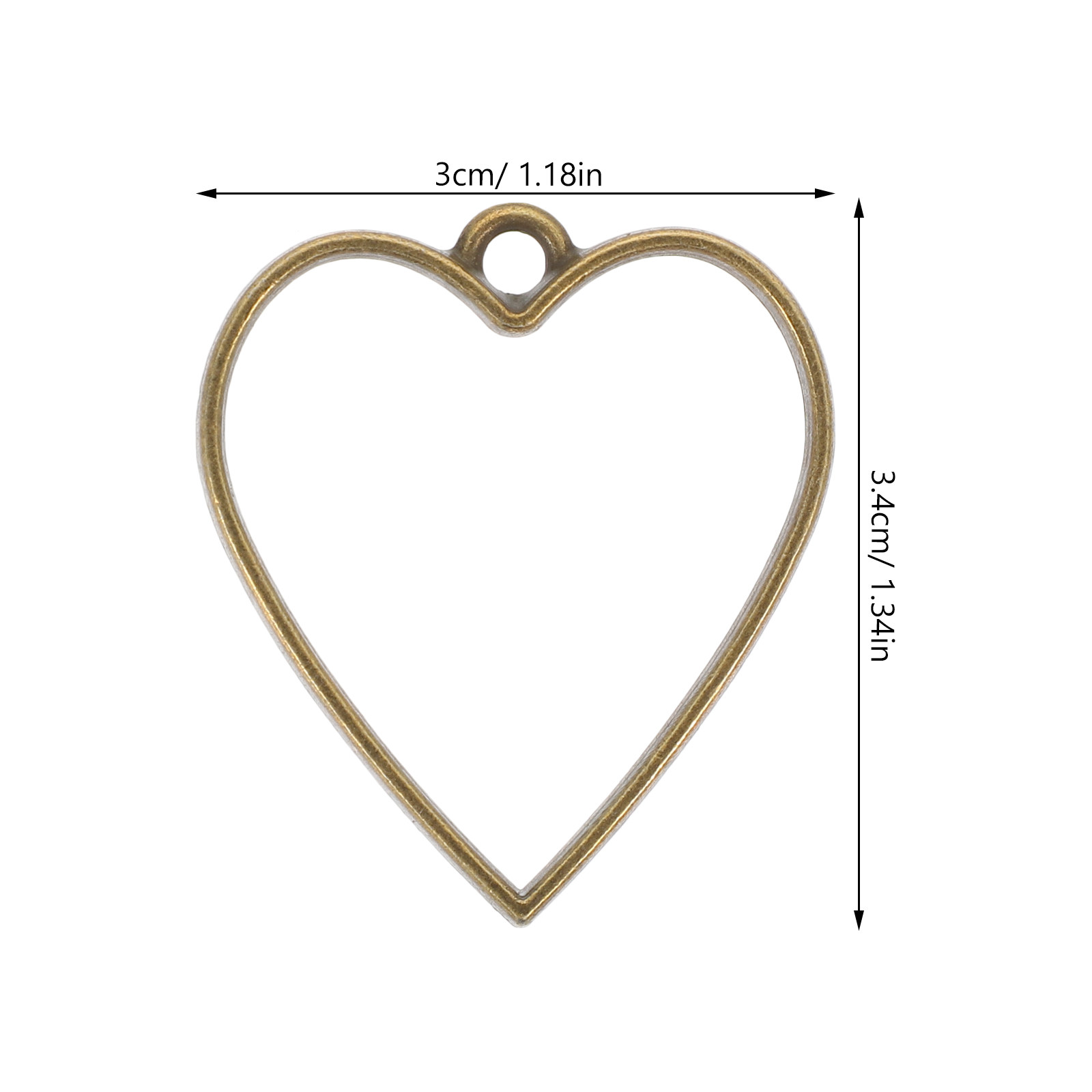 50 Stück DIY Harz-Schmuckfassu – Bezels Set Pendant Bewertung und Preis