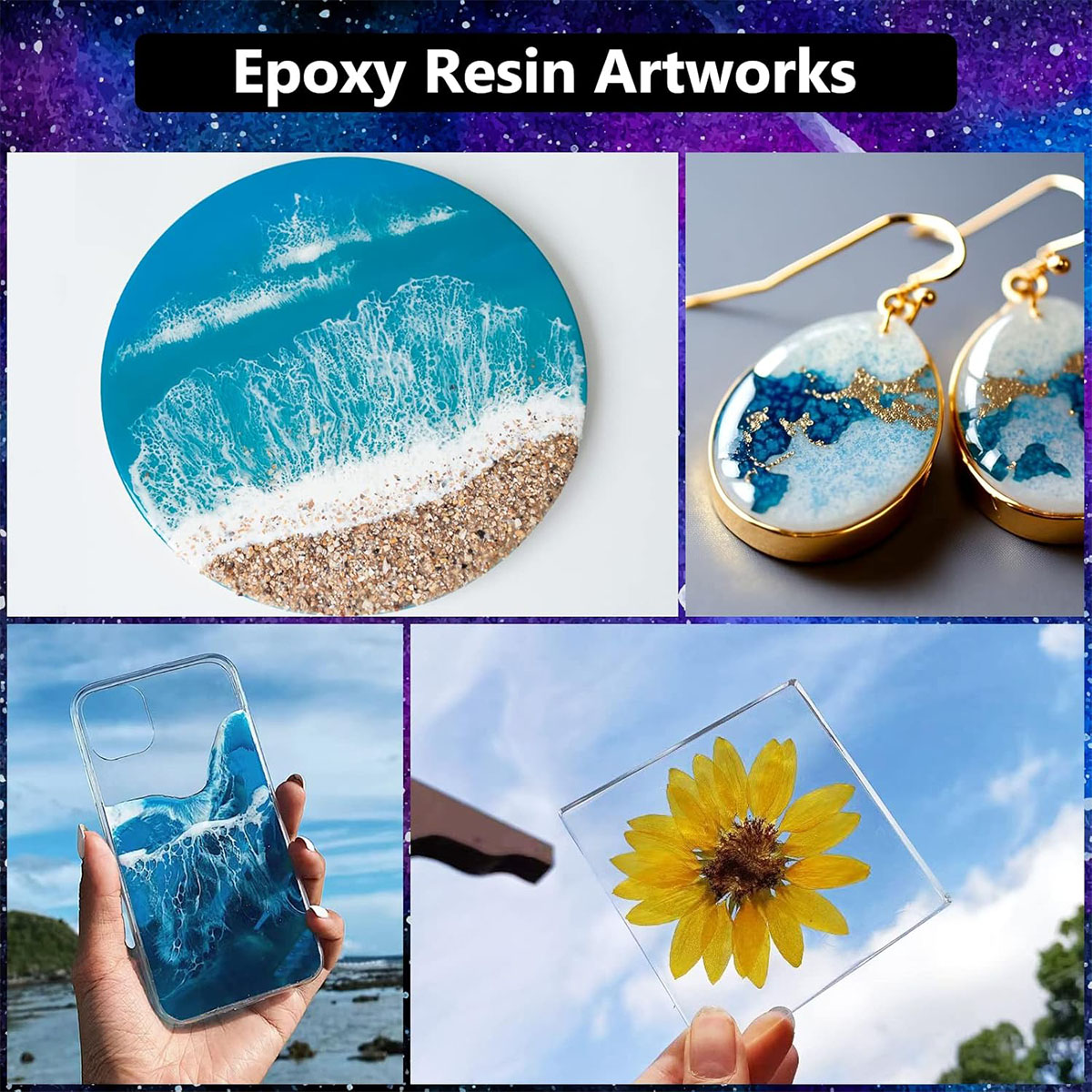 1000 ml kristallklares Epoxidh – Resin Jewelry Kit Bewertung und Preis