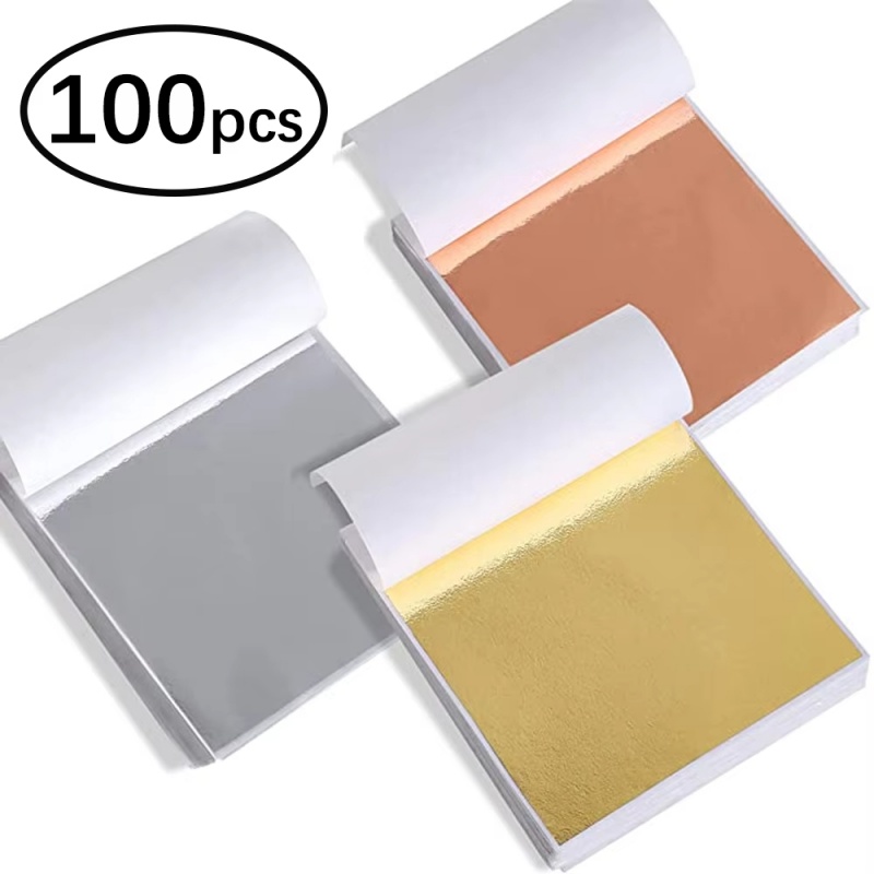 100 Stück Imitations-Gold-Silb – Gold Foil Flakes Bewertung und Preis