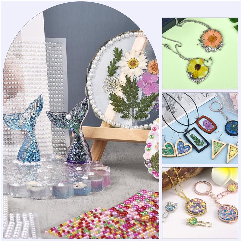 UV-Harz, kristallklar, großes  – Resin Jewelry Kit Bewertung und Preis